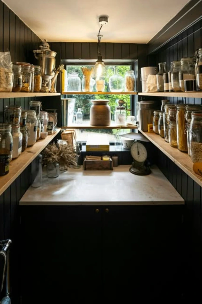 Galley Pantry Shelves