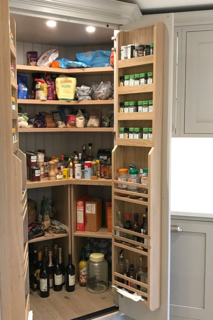 Door Storage Shelves