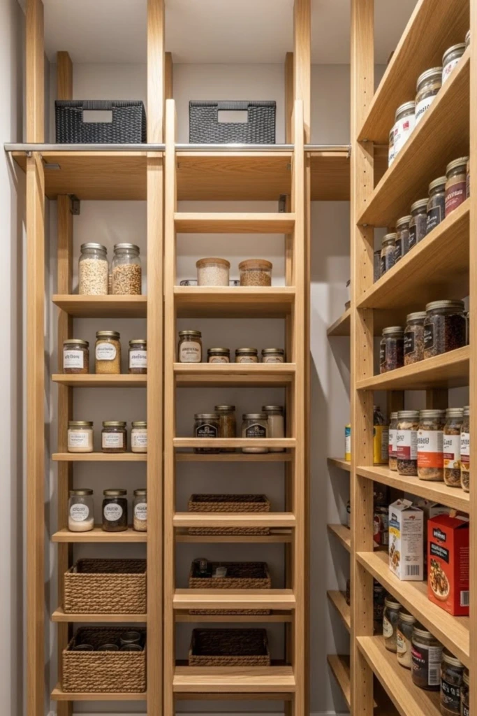 Ladder Style Shelves