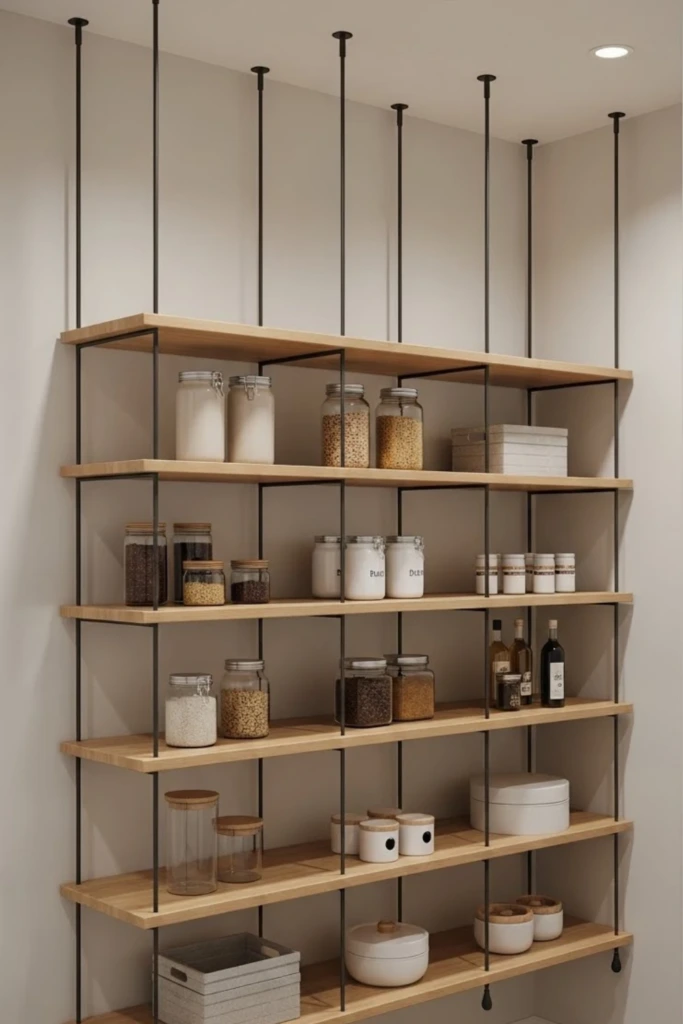 Hanging Shelf Rails