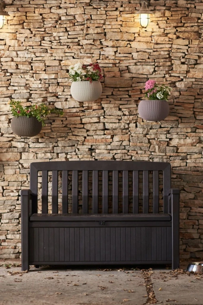Bench with Storage