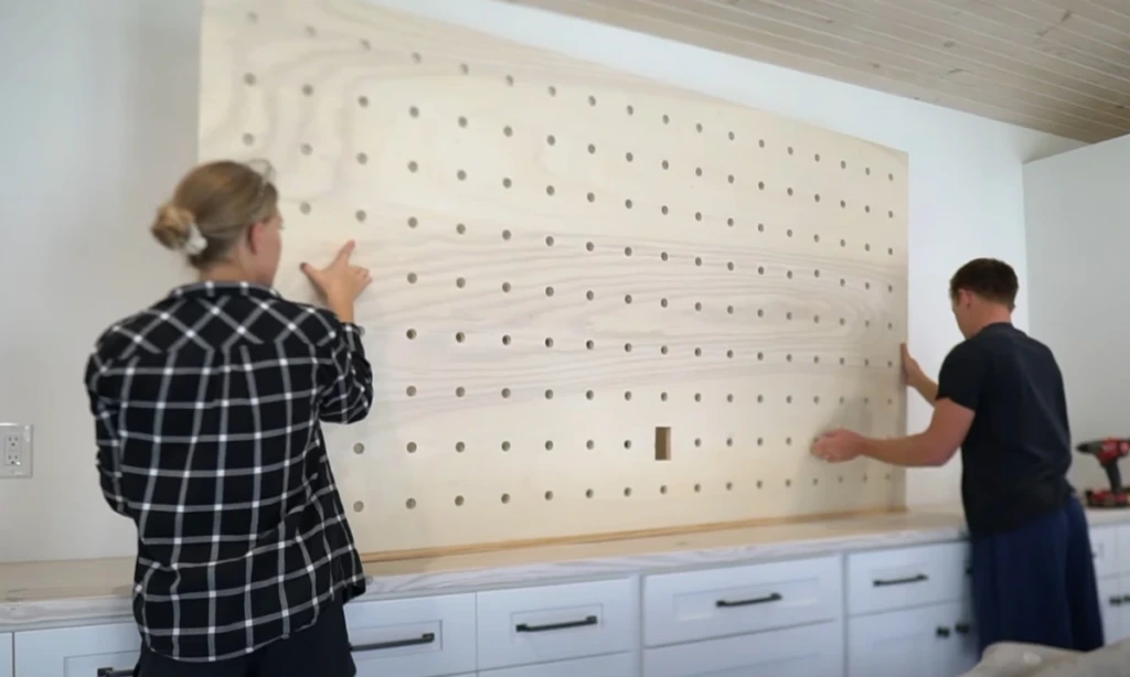 Step 3: Mount Your Pegboard