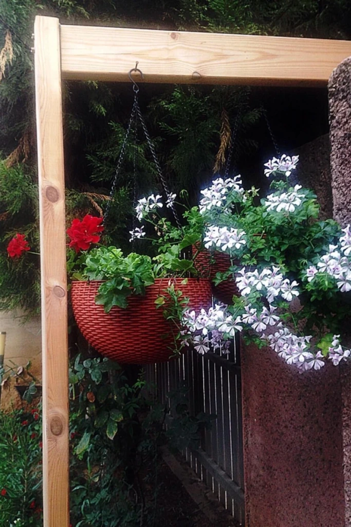 Build a Simple Hanging Plant Frame