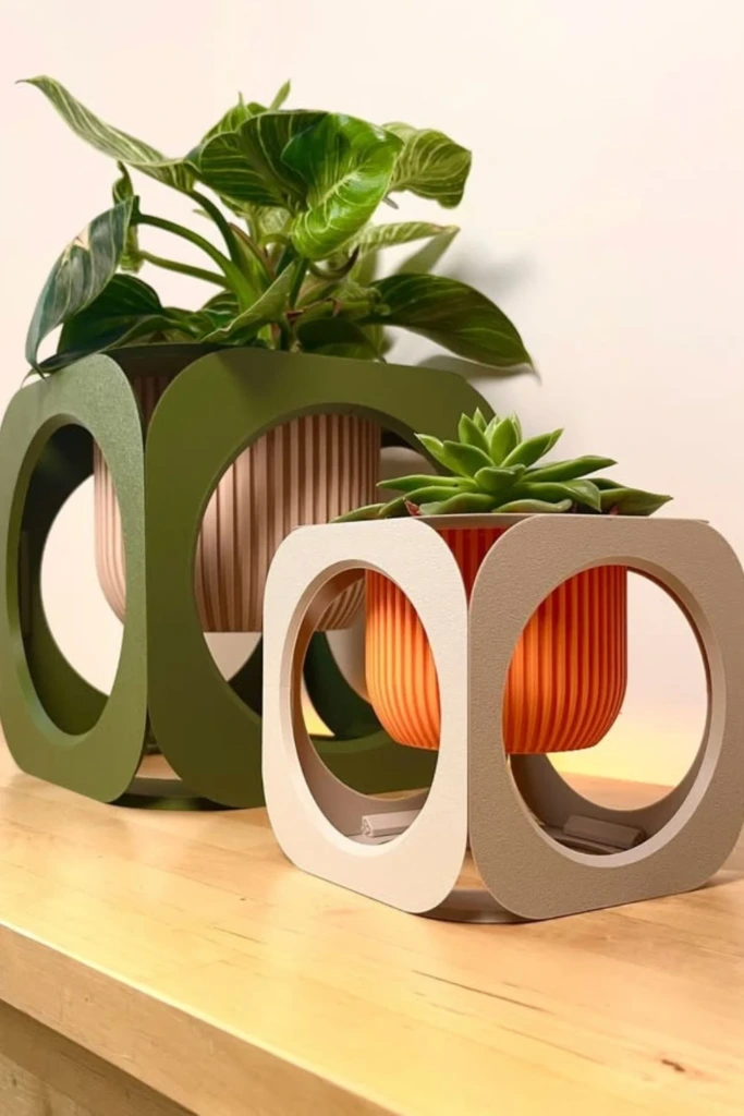 Cube Frame Planters