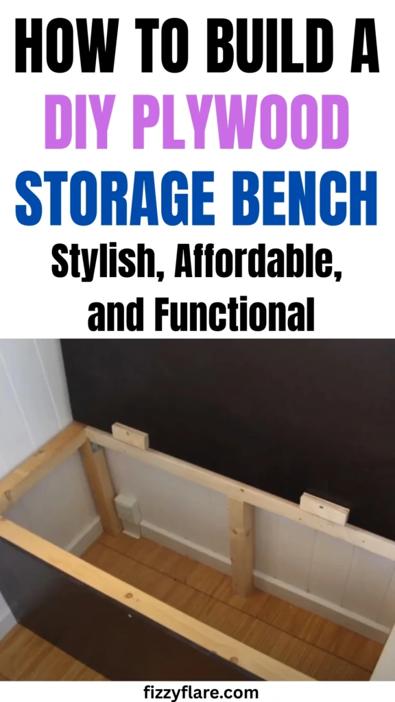 Why People Build a Plywood Storage Bench Themselves