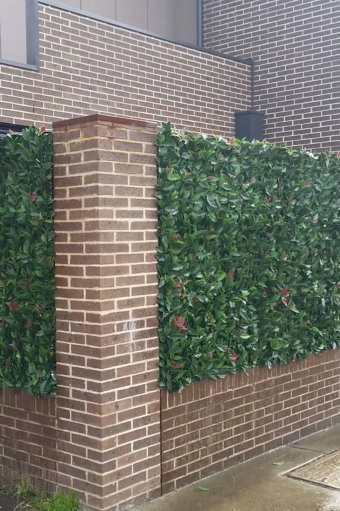 Faux Greenery Panels