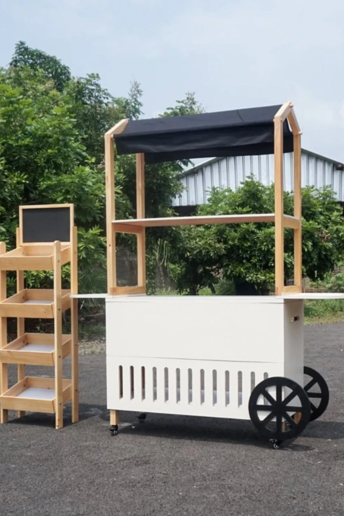 Rustic Market Cart