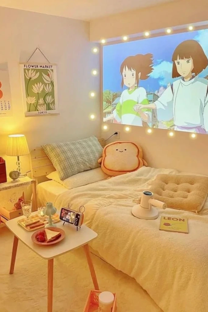 Projector Cozy Setup
