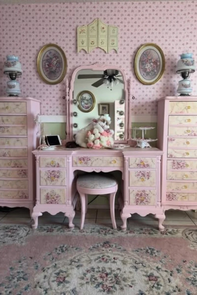 Vintage Vanity Setup