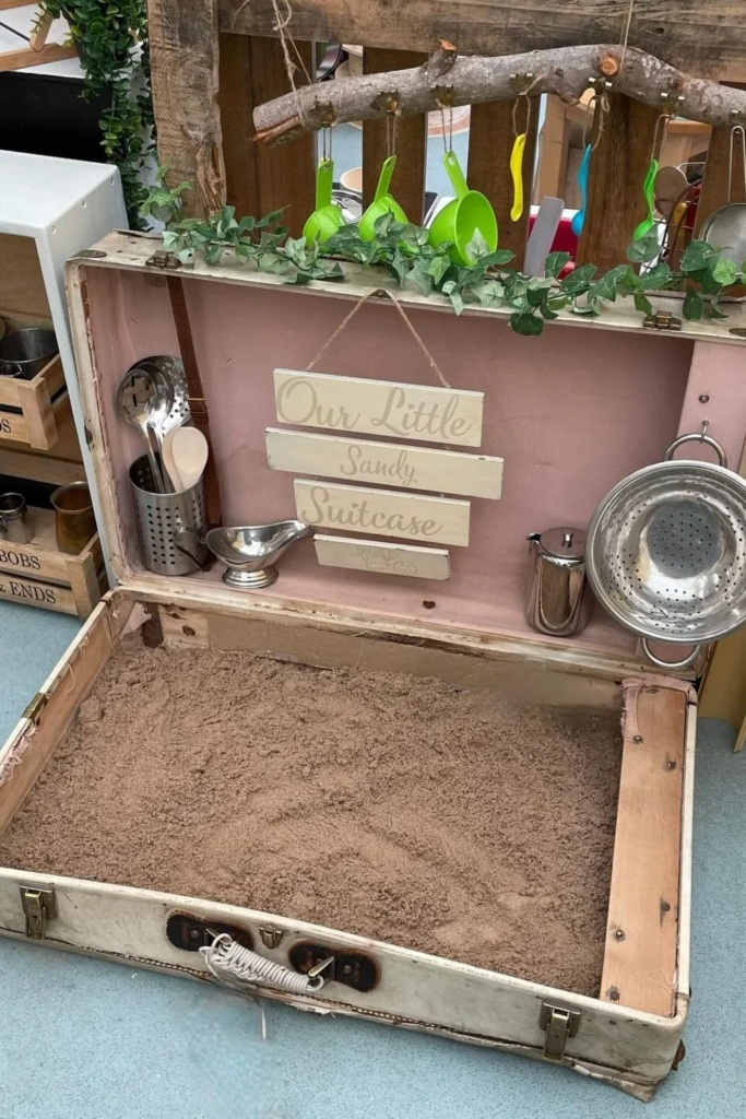 Suitcase Sand Pit