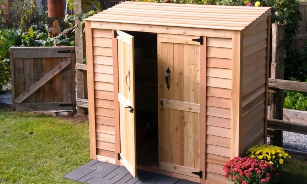 Rustic Wood Sheds