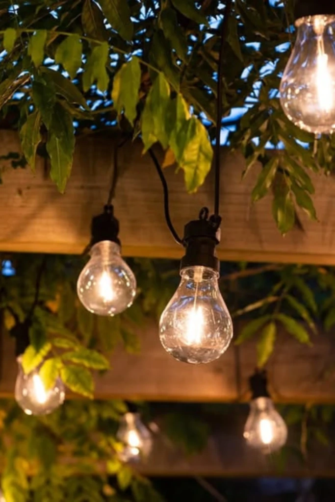 Hanging Solar Bulbs