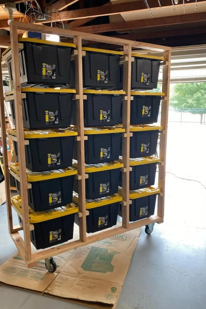 Rolling Grid Tower