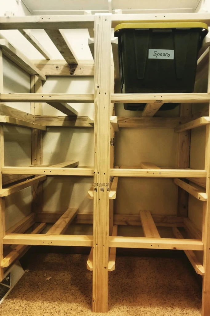 Reinforced Cubby Frame