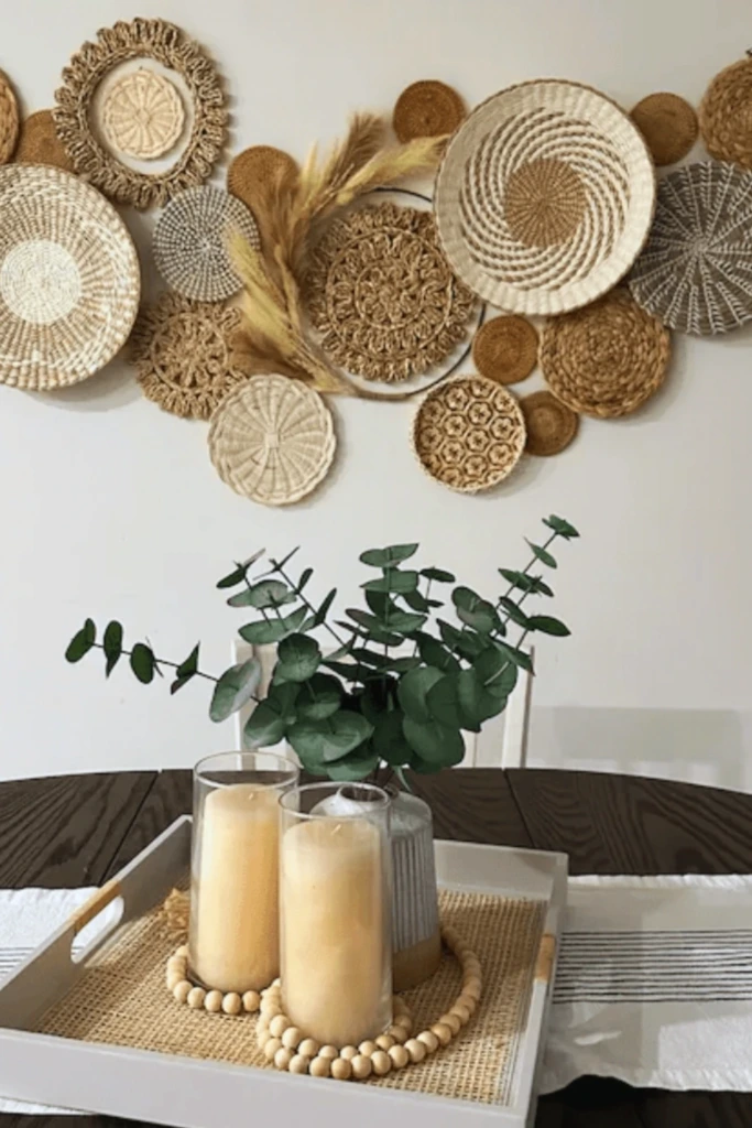 Layered Basket Wall