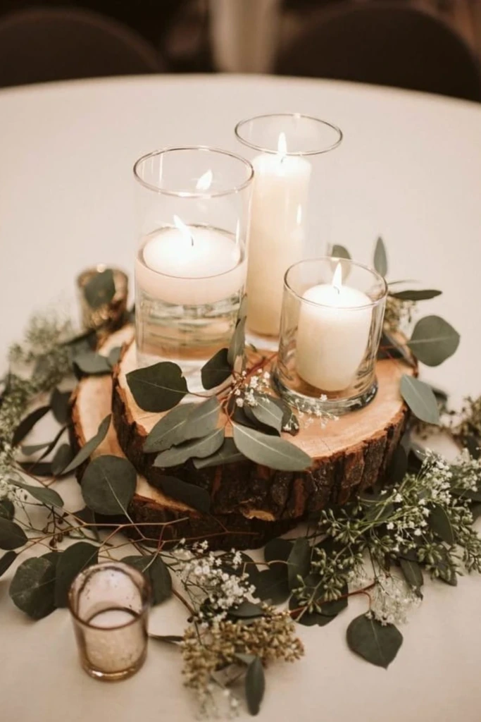 Create Warm Glow with Candle Clusters