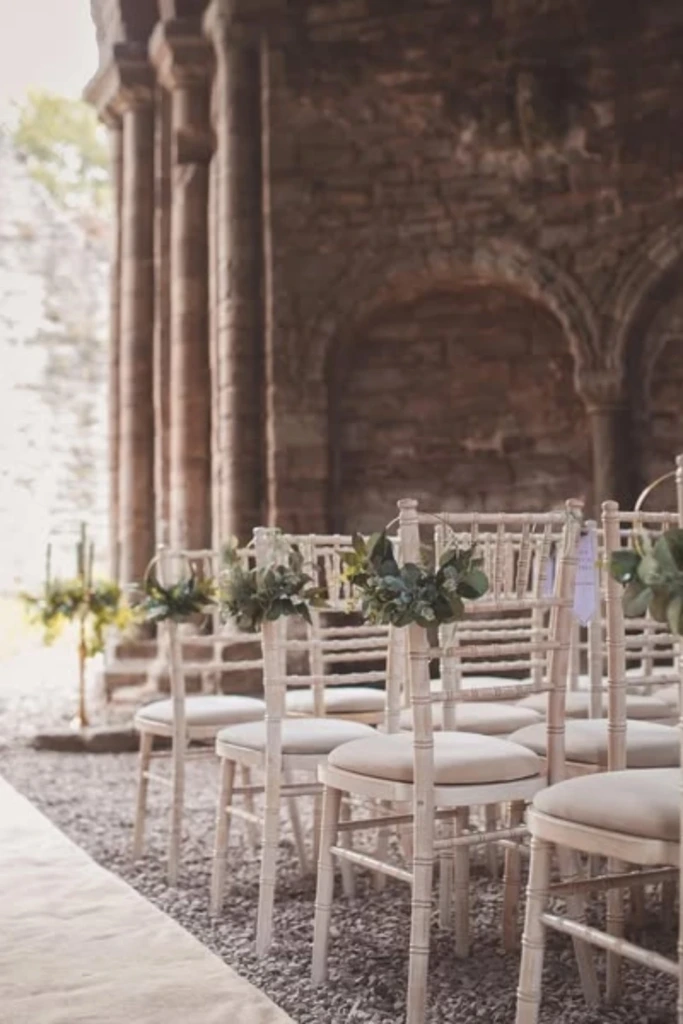 Rustic Ceremony Seating