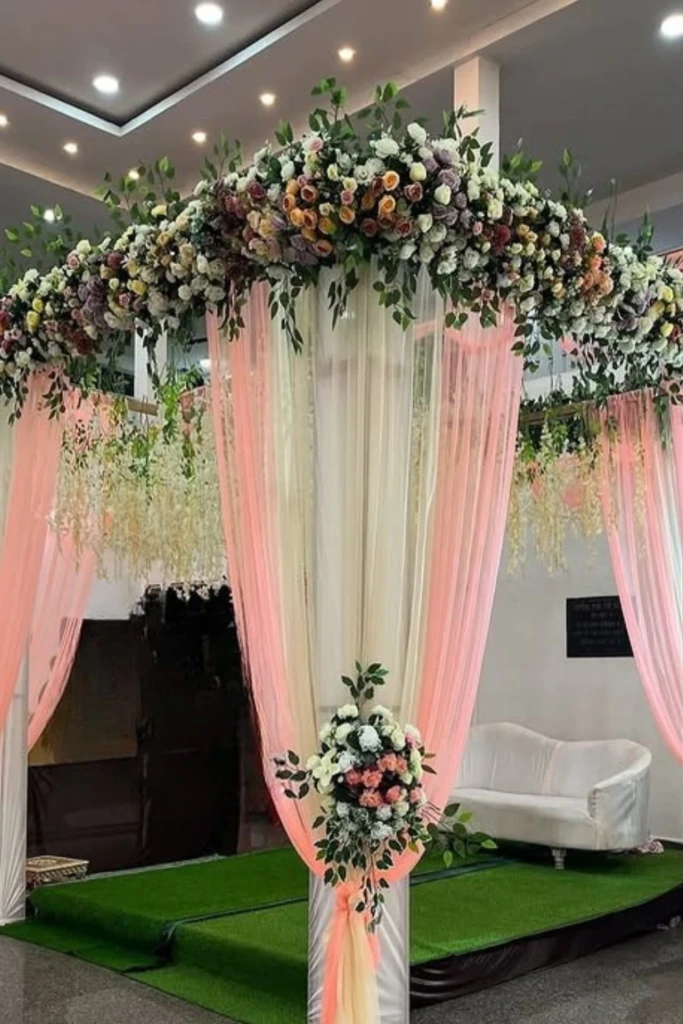 Floral Canopy Mandap
