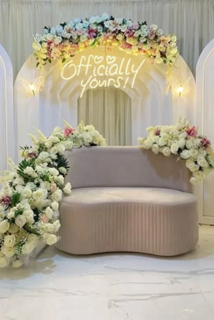 Romantic “Officially Yours” Lounge