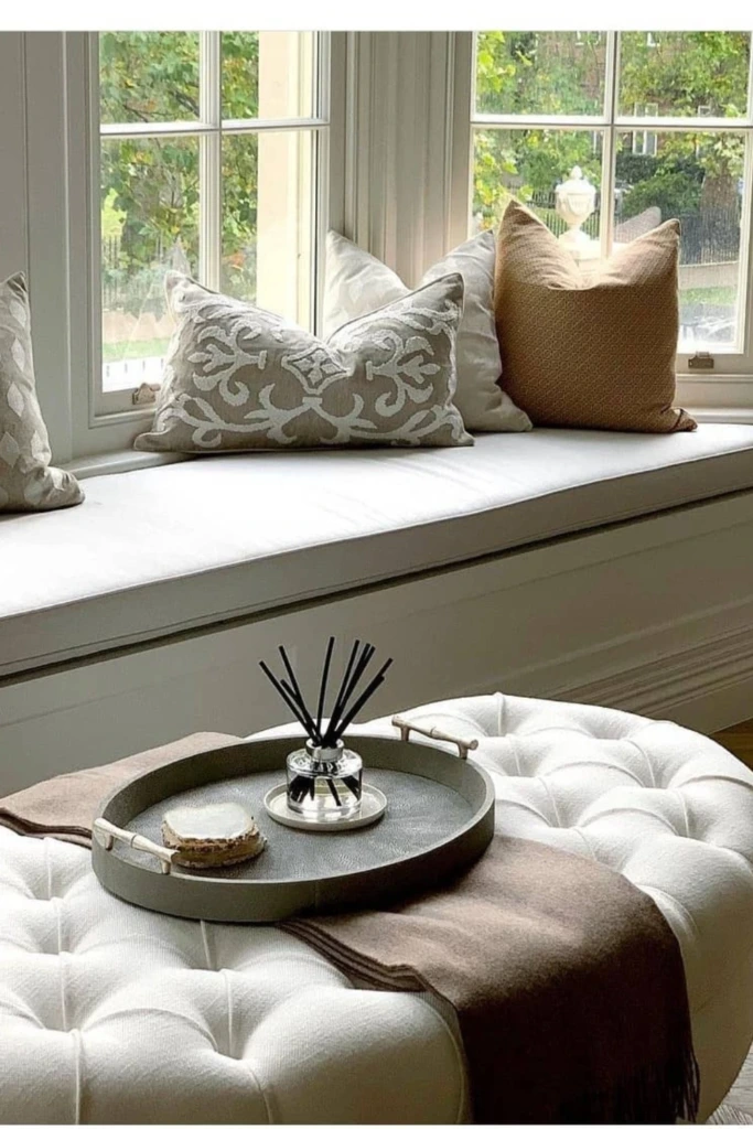 Neutral Lounge Bench