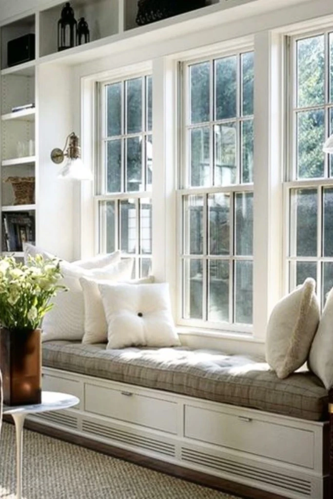 Classic Sunlit Bench