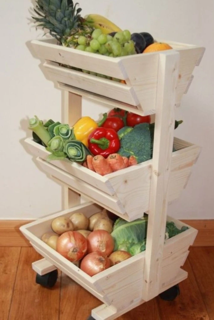 Tiered Veggie Cart