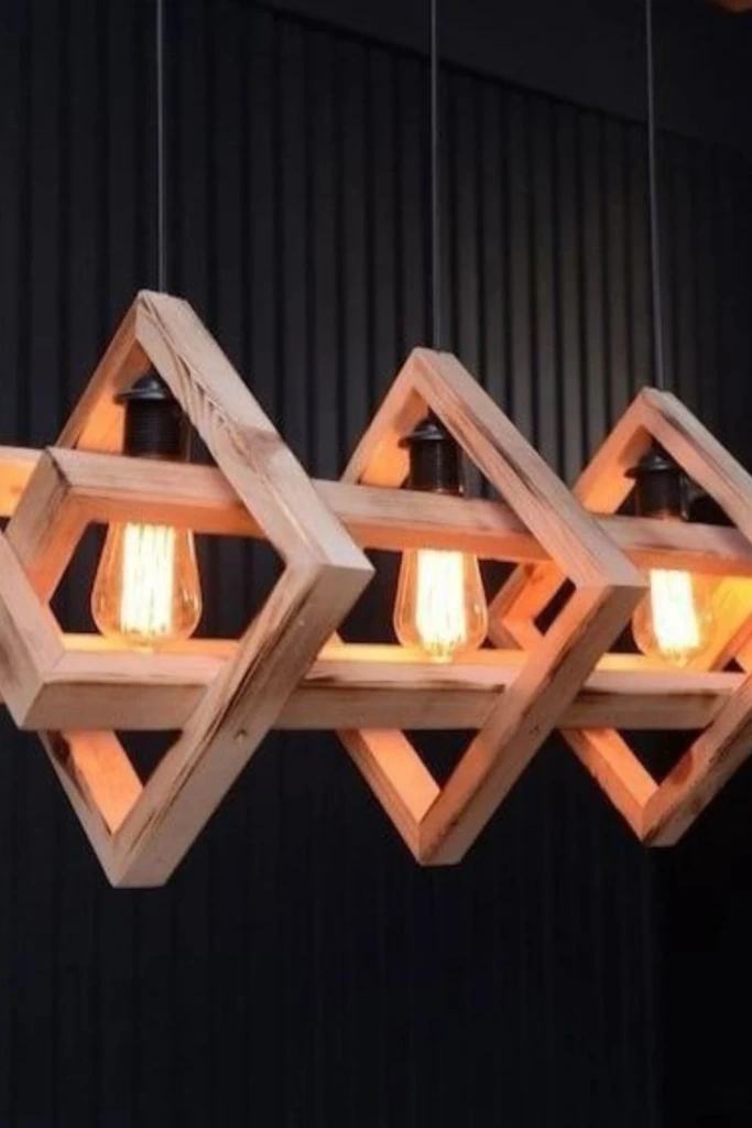 Hex Wood Lights