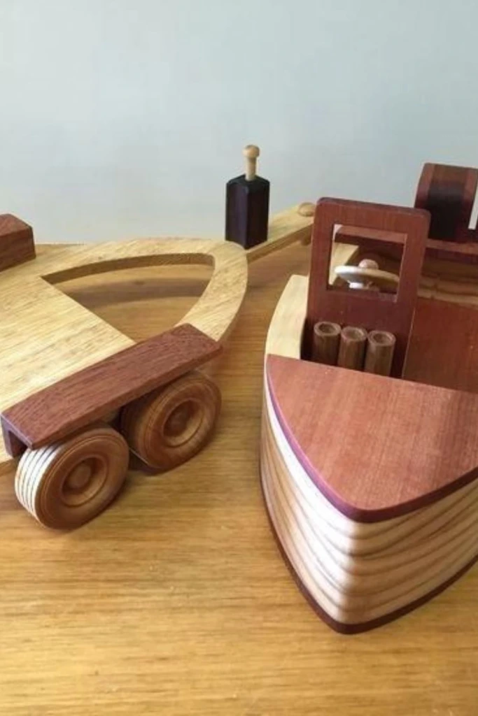 Mini Wood Boat