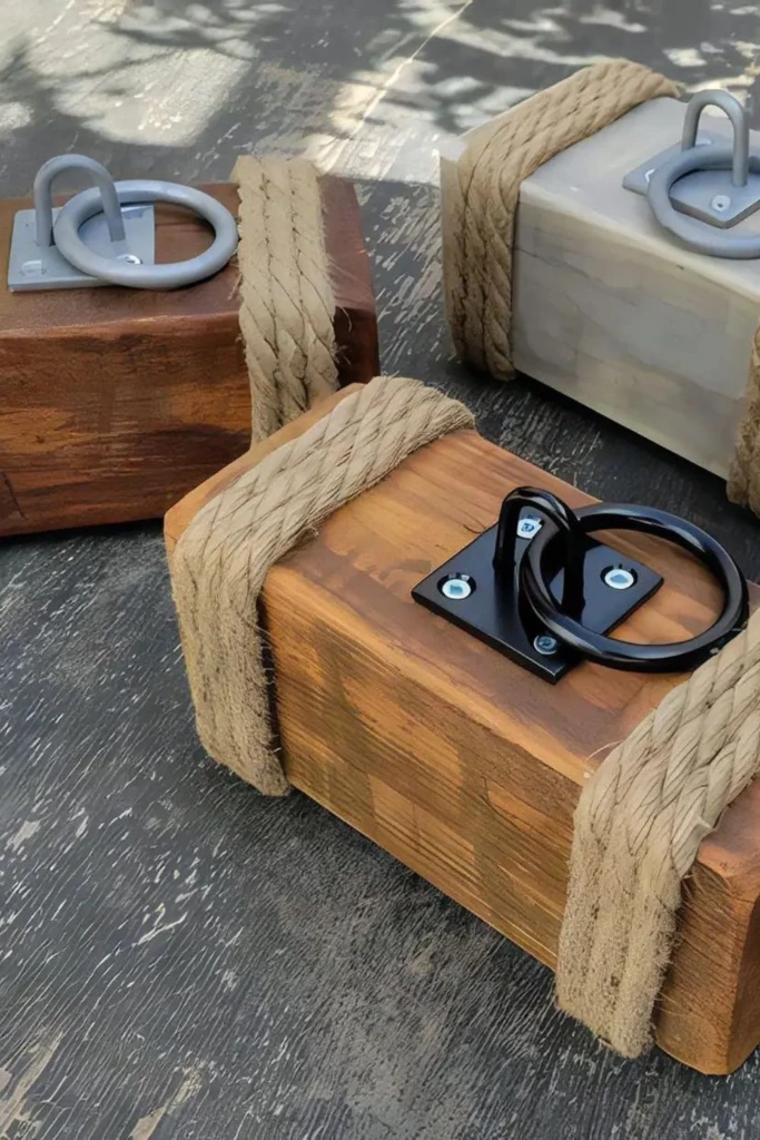 Rope Anchor Blocks