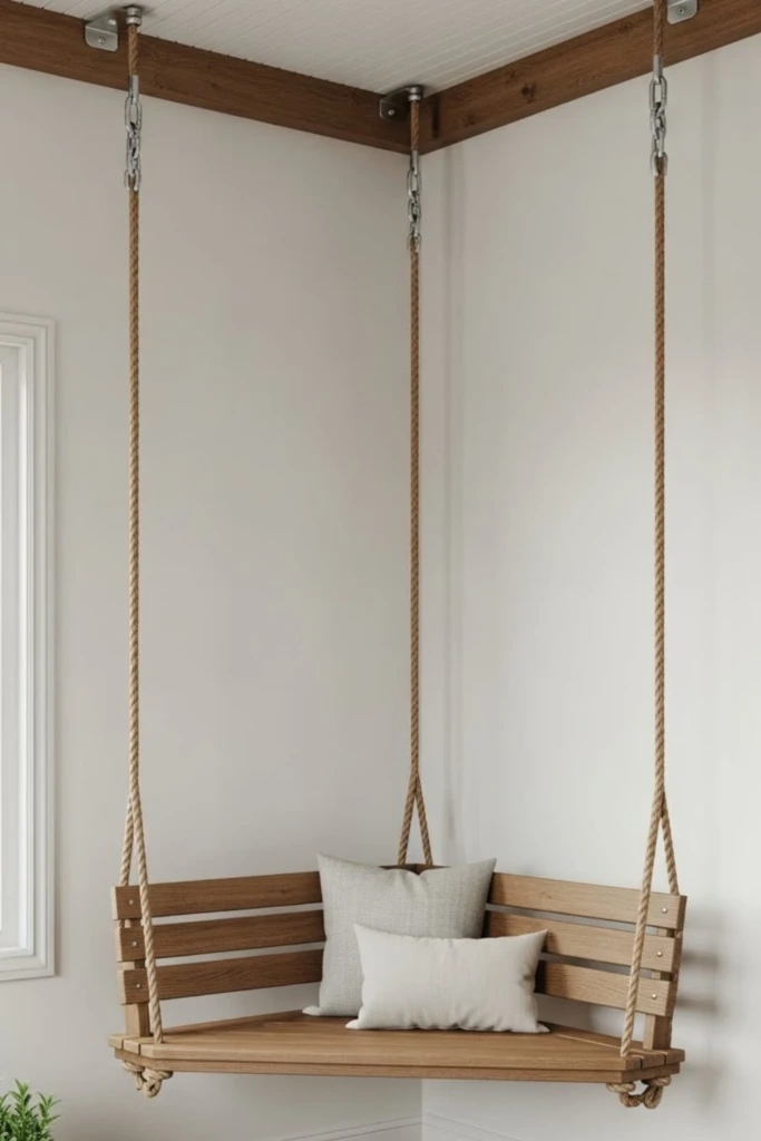 Corner Porch Swing
