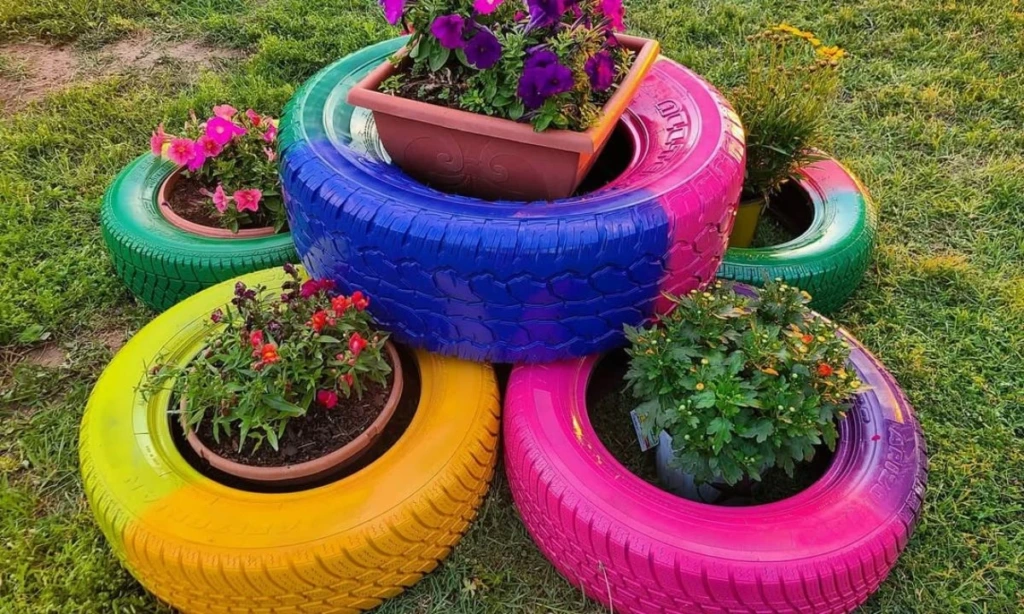 Upcycled Yard Projects