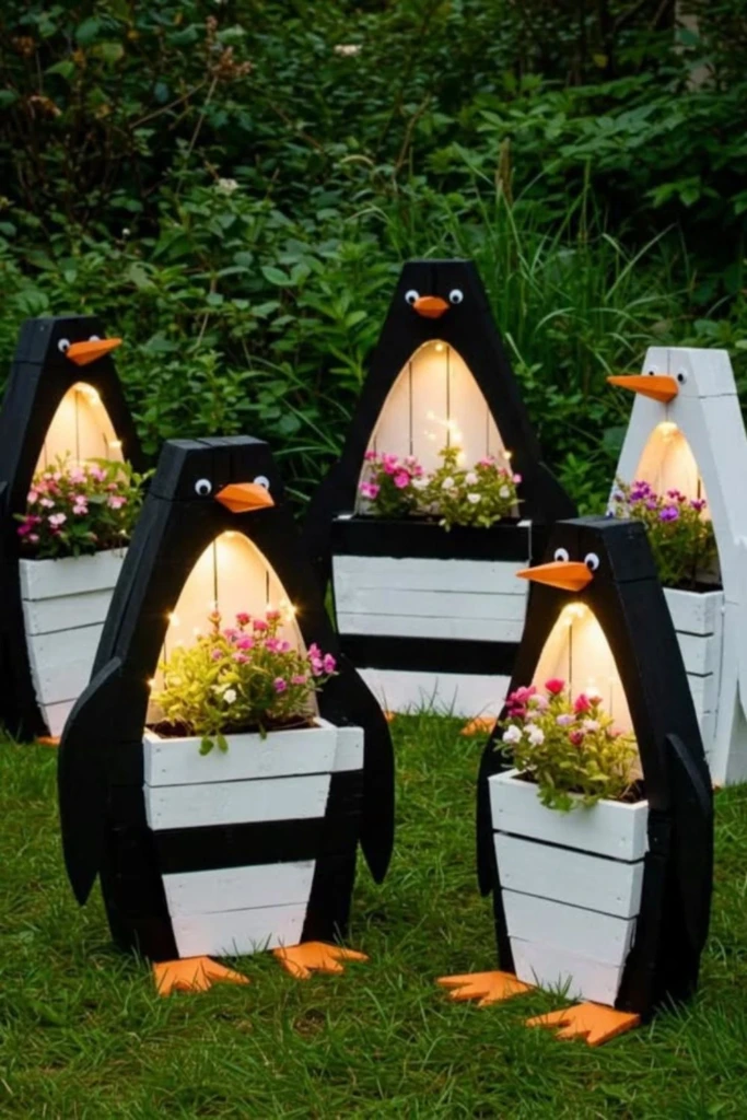 Penguin Planters