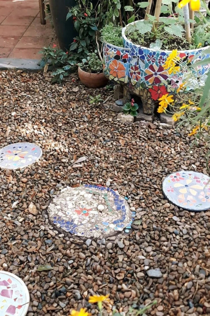 Mosaic Path Stones