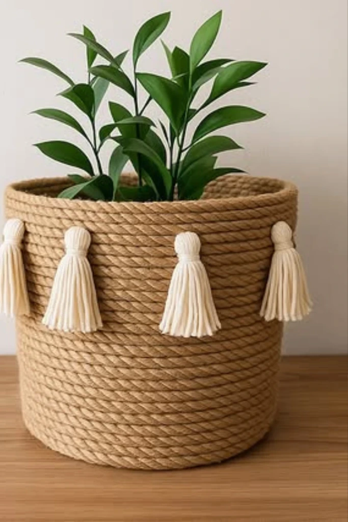 Rope Planter Hack