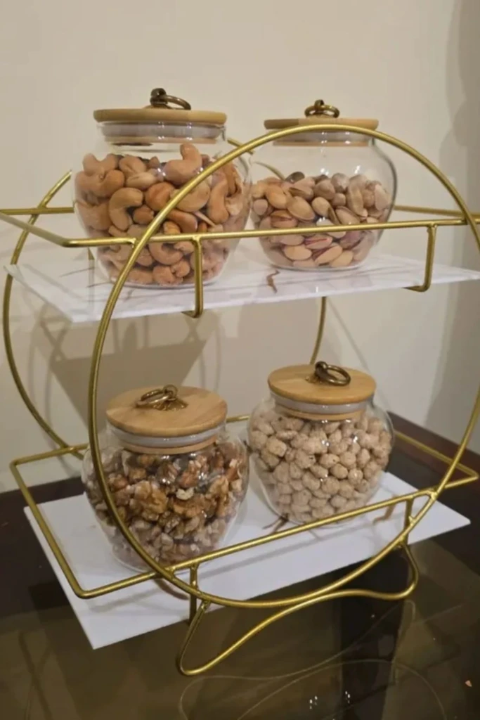 Clear Containers for Nuts and Snacks