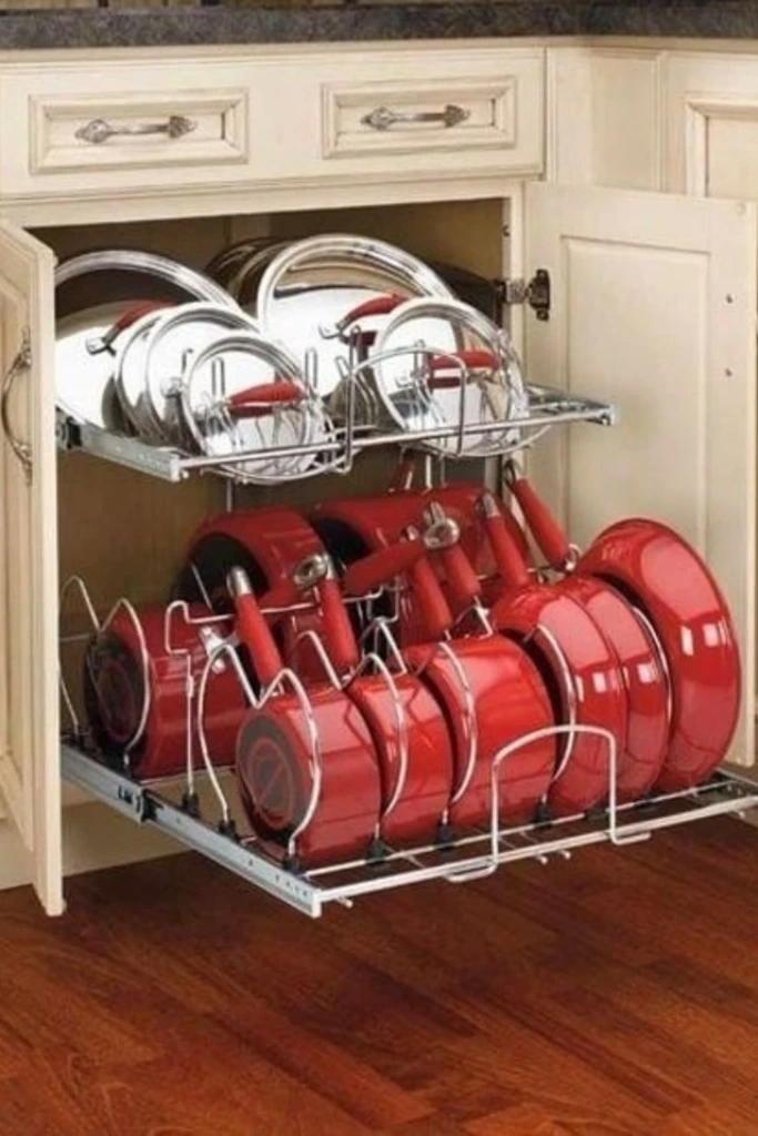 Pullout Cabinet Bins
