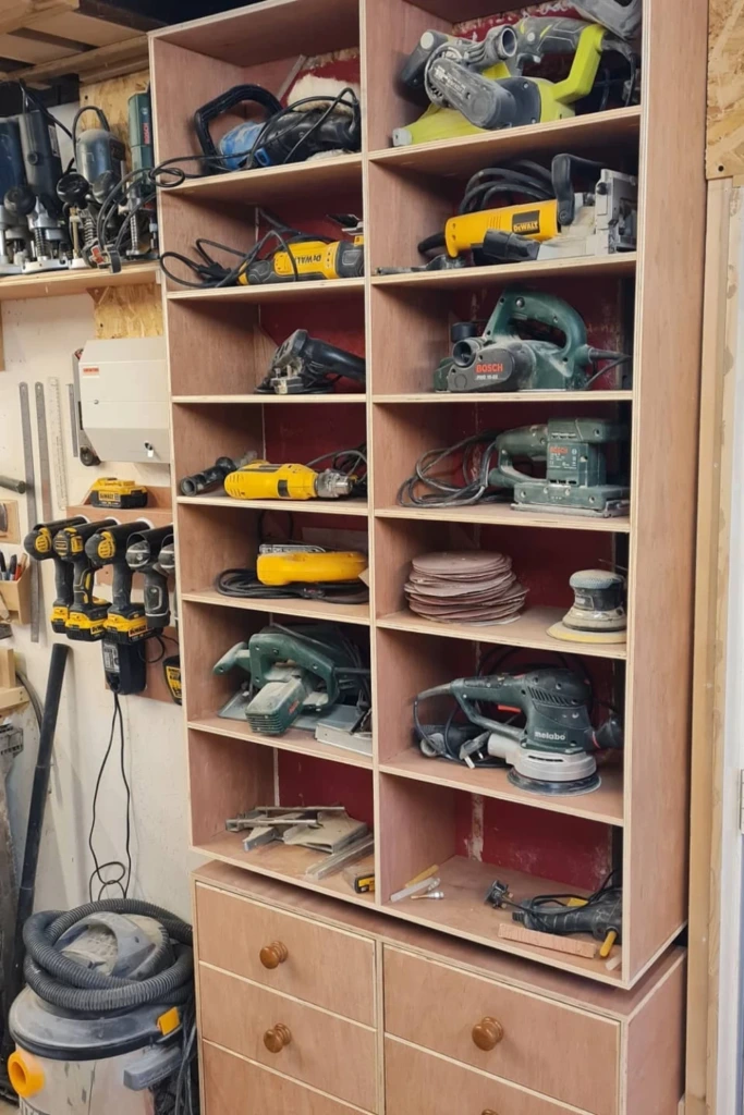 Vertical Tool Cubes