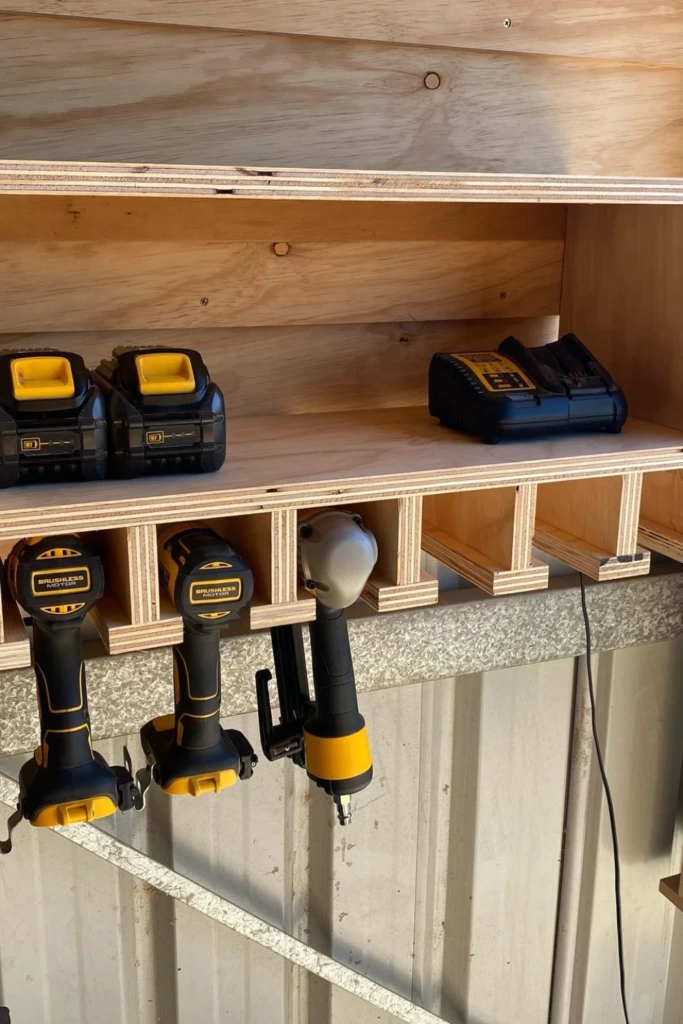 Plywood Charging Station