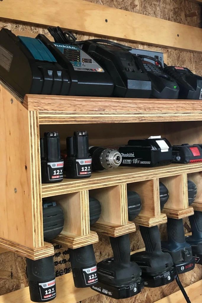 Dedicated Charger Shelf