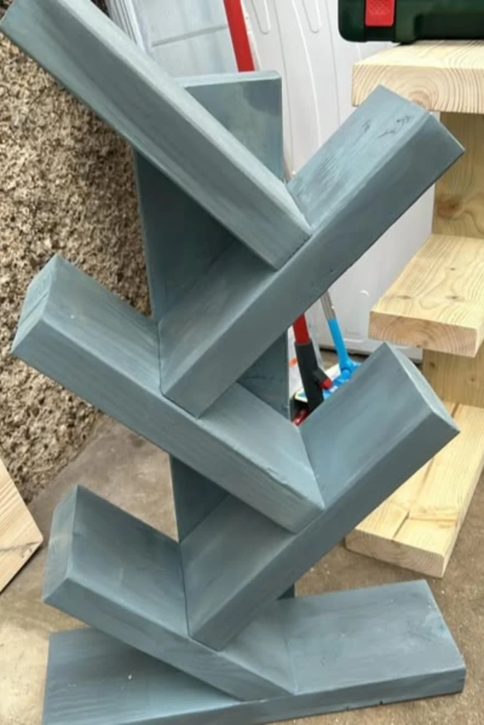Angled Branch Storage Rack