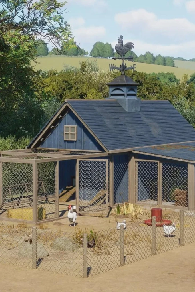 Classic Blue Barn