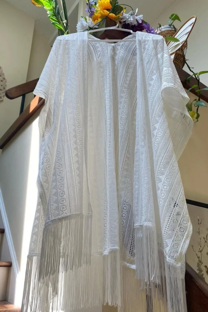 Fringe Lace Cover-Up