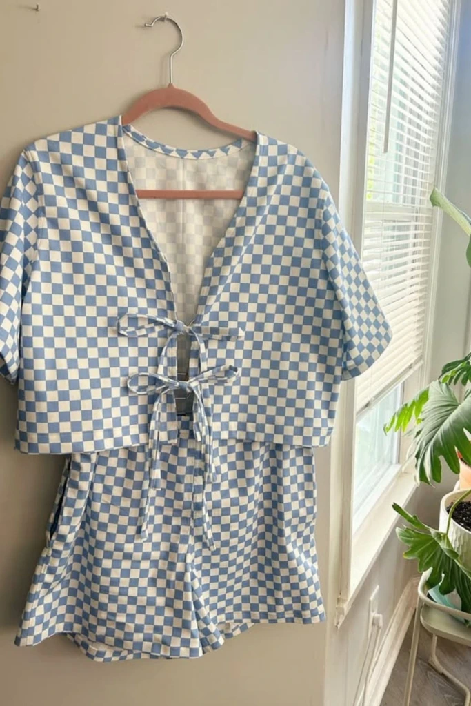 Checker Co-Ord Set