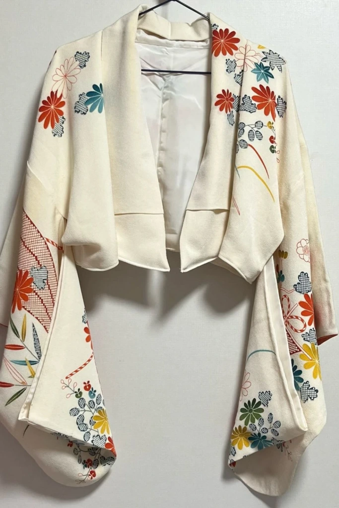 Cropped Kimono Jacket