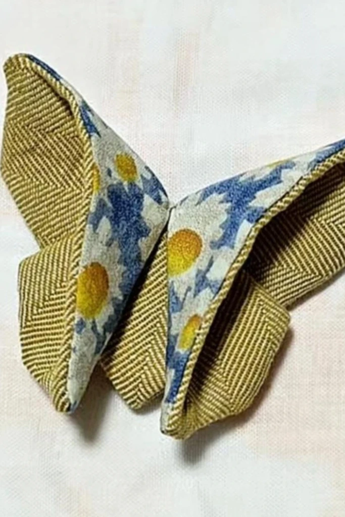 Fabric Butterfly Accent