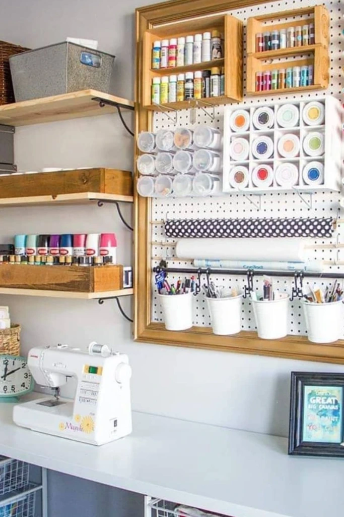 Pegboard Wall