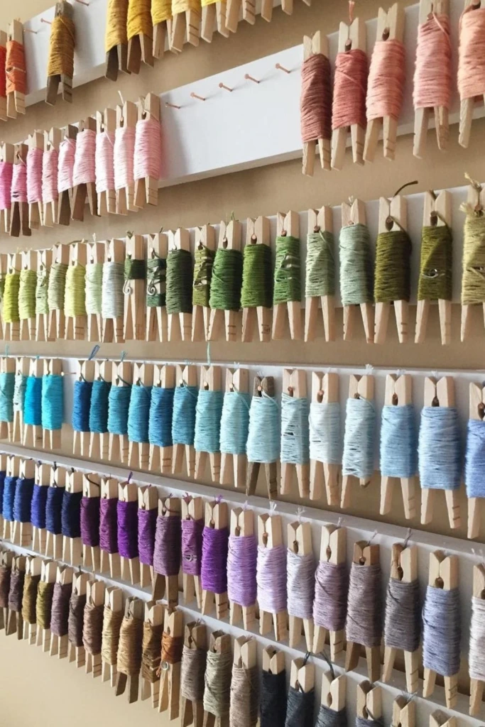 Clothespin Rack