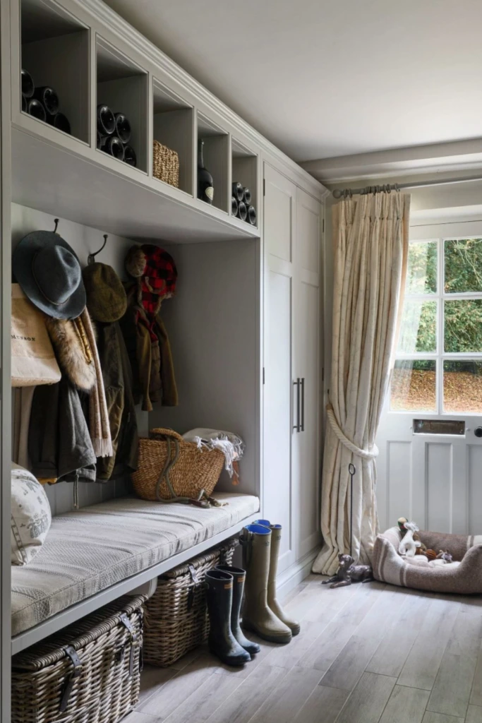 Built-In Mudroom