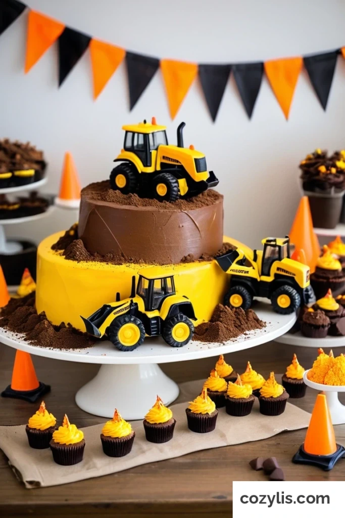 Excavator Birthday Party Ideas - 17 Excavator Birthday Party Ideas