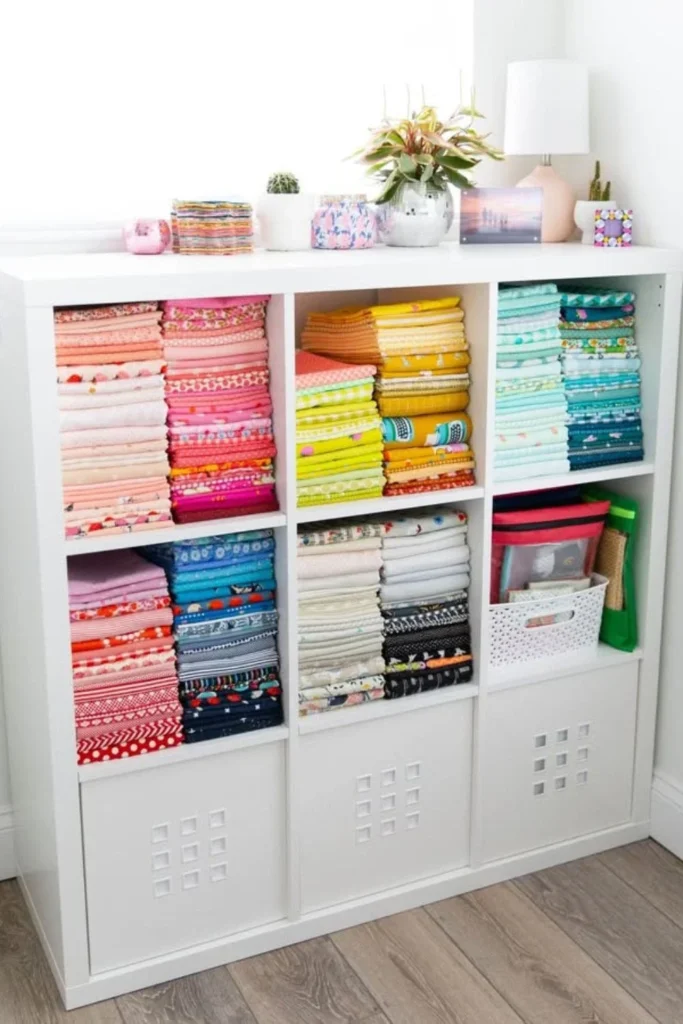 Color-Coded Shelves